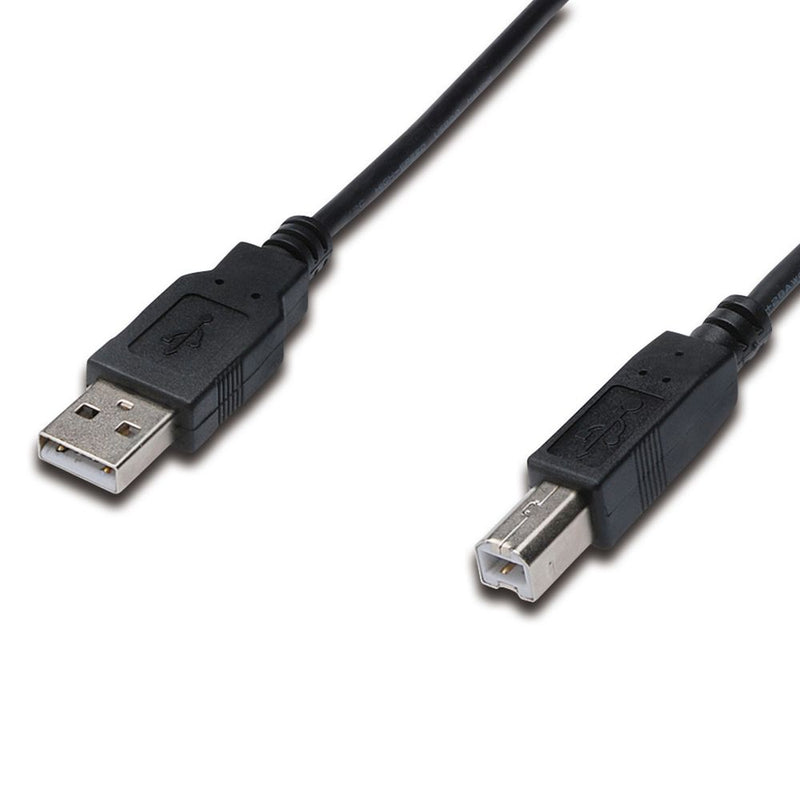 DIGITUS USB 2.0 Anschlusskabel Typ A -B St/St 1.8m, be