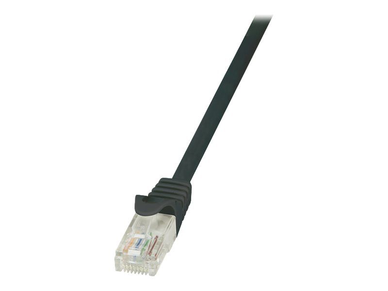 Patch Cable Cat.5e U/UTP 5,00m black