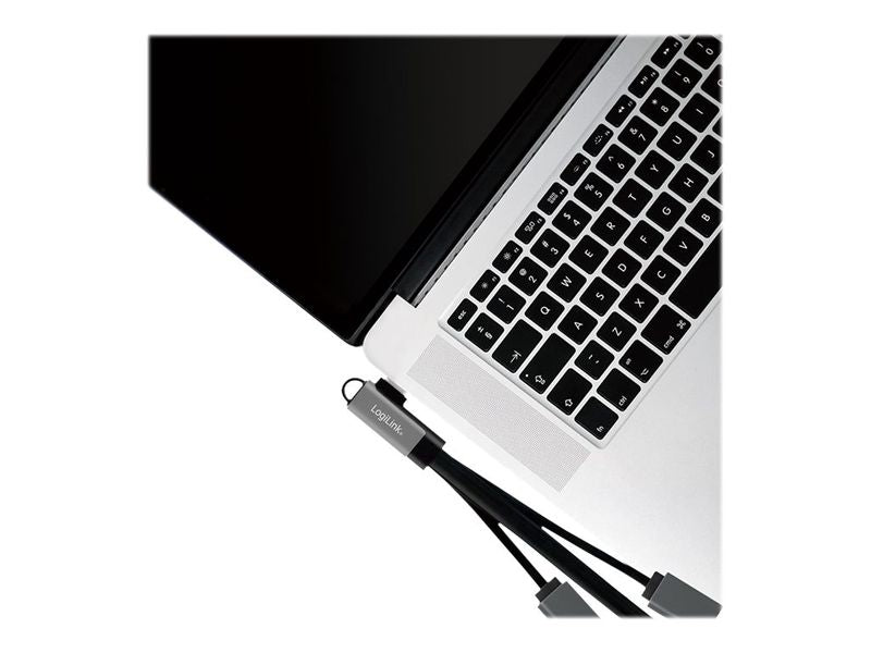 Logilink USB-HUB 3-Port,2xUSB2.0AF + 1xUSB3.0AF,gewink.Steck