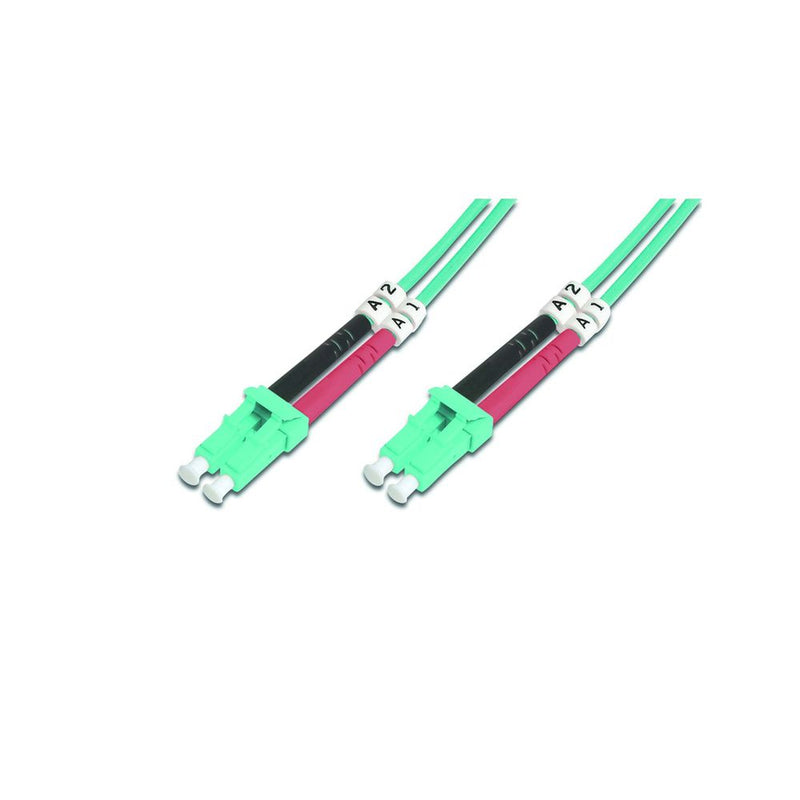 DIGITUS LWL Patchkabel LC -> LC 2.00m Multimode Duplex OM3