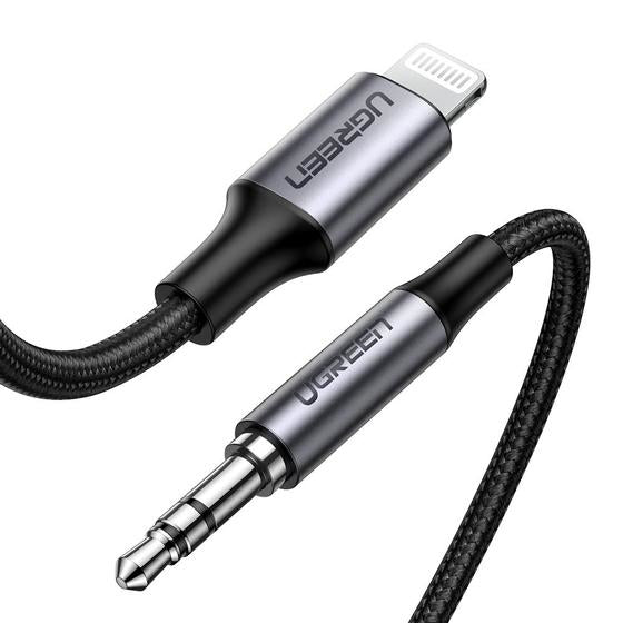 UGREEN Lightning zu 3.5mm Adapter Ladekabel 1m