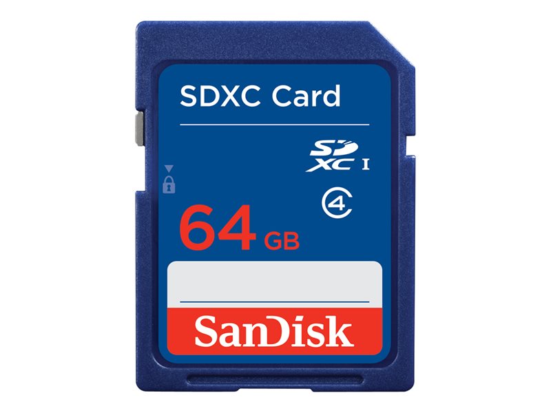SANDISK 64GB SDXC CLASS 4