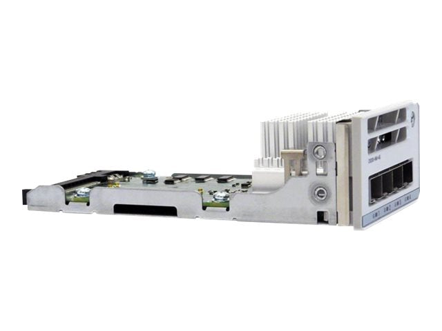 Cisco Catalyst 9200 Series Network Module - Expansion module - Gigabit Ethernet x 4 - for P/N: C9200-48PL-A++, C9200-48PL-E++, C9200L-24P-4G-E-INTERPA