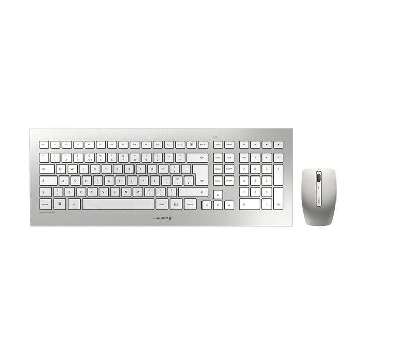 CHERRY DW 8000 Keyboard & Mouse - English (UK) - 1 - USB Wireless RF 2.40 GHz Ke