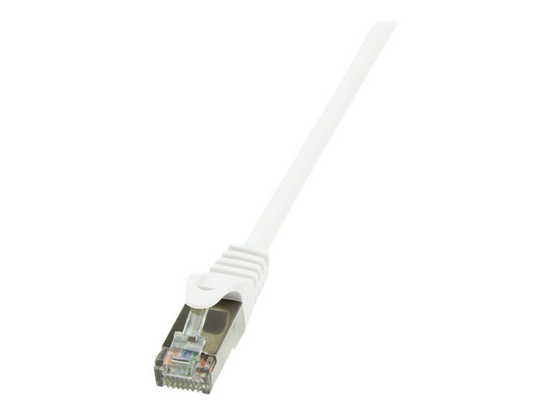 Logilink Patch Cable Cat.6 F/UTP, white,1,00m, EconLine