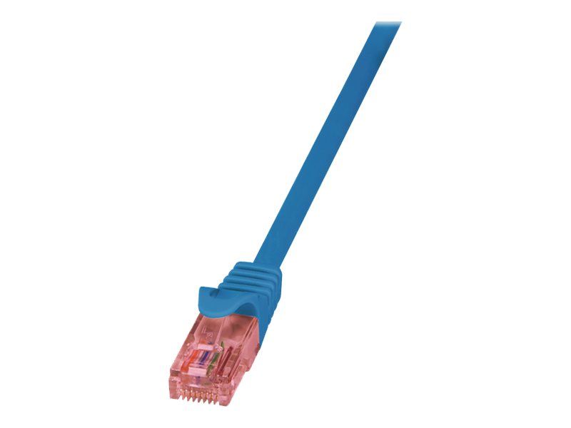 Logilink Patchkabel CAT6A S/FTP AWG26 PIMF 5,00m blau