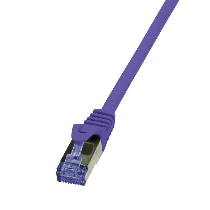 Logilink Patch Cable Cat.6A S/FTP violet 1,00m, PrimeLine