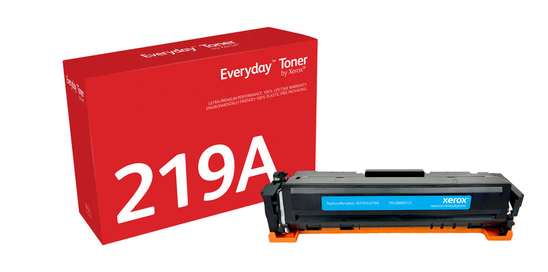 Everyday - Cyan - compatible - box - toner cartridge (alternative for: HP 219A, HP W2191A)