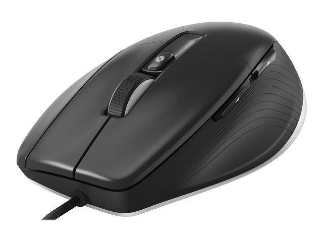 3Dconnexion CadMouse Pro - Mouse - ergonomic - optical - 7 buttons - wired