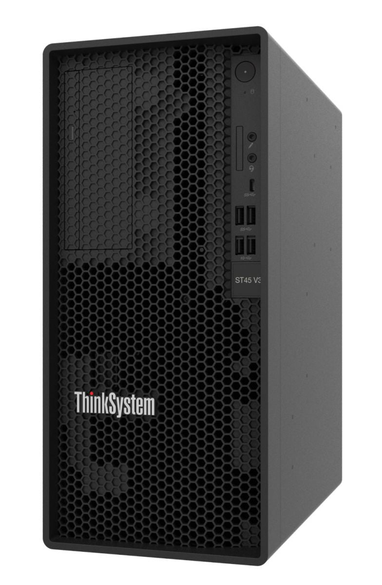 LENOVO ThinkSystem ST45 V3 1xAMD EPYC 4344P 8C 3.8GHz 65W 1x16GB 1Rx8 2x480GB SSD SW RD 1x500W