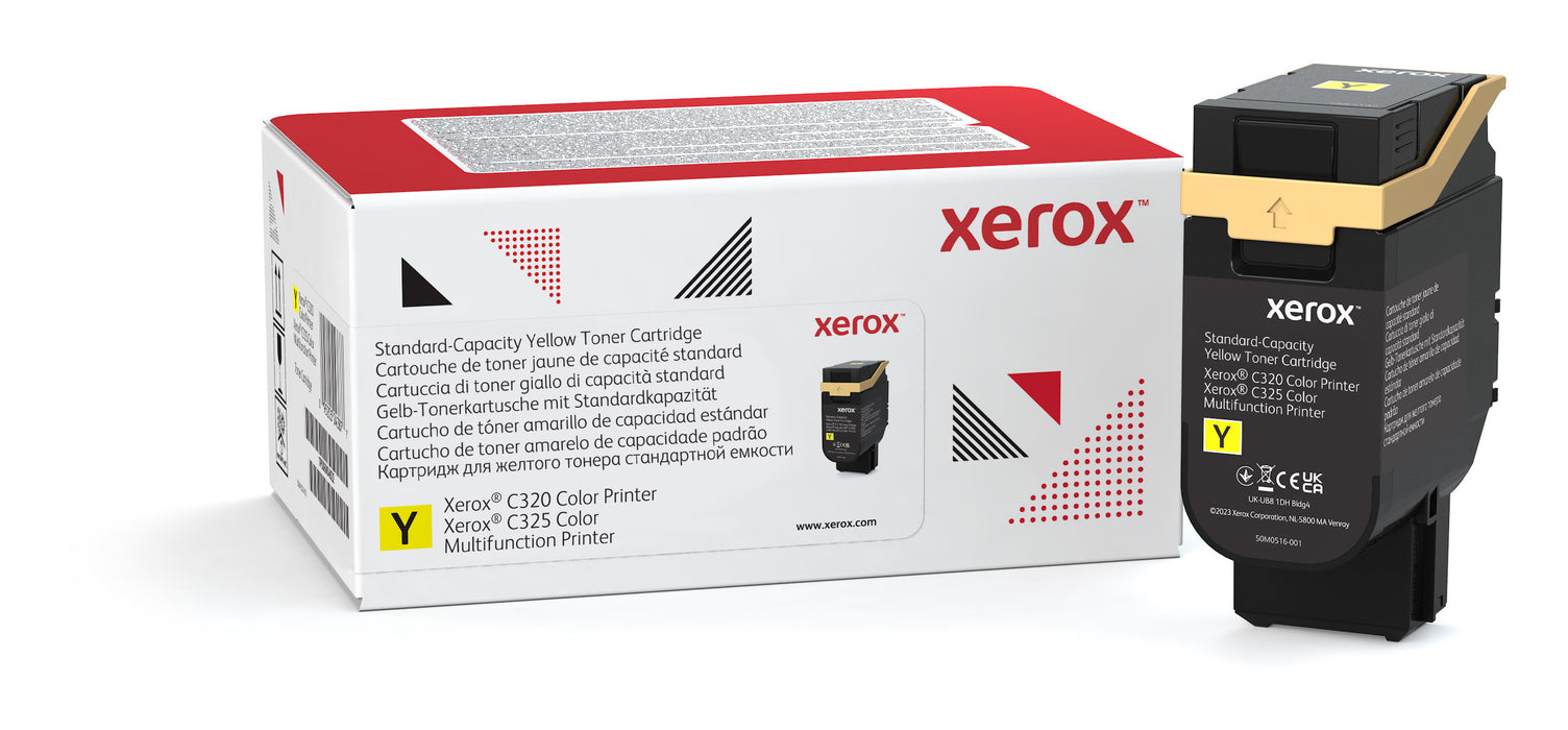Xerox - Yellow - original - box - toner cartridge - for Xerox C325