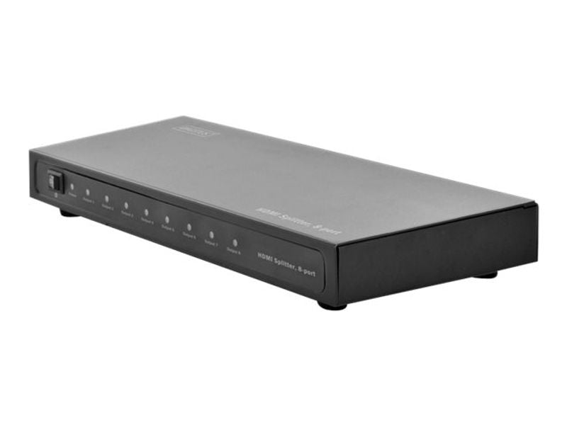 DIGITUS Splitter HDMI 1x8 225MHz 3D schwarz