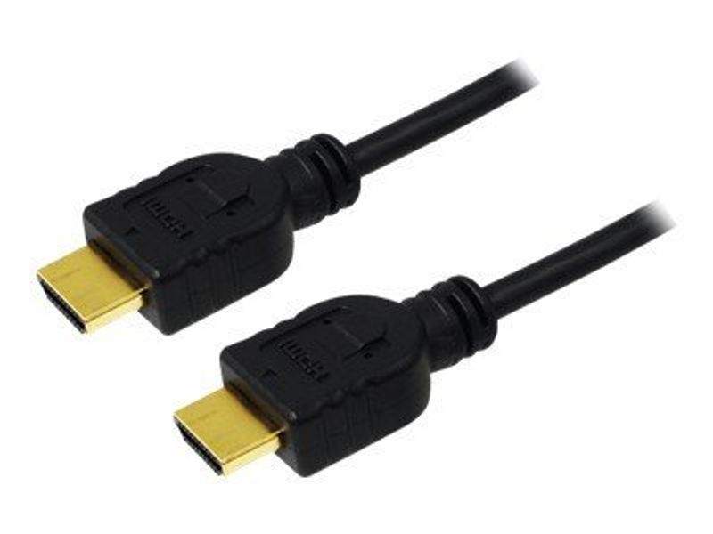 Logilink HDMI-Kabel Ethernet A -> A St/St 1.00m sw