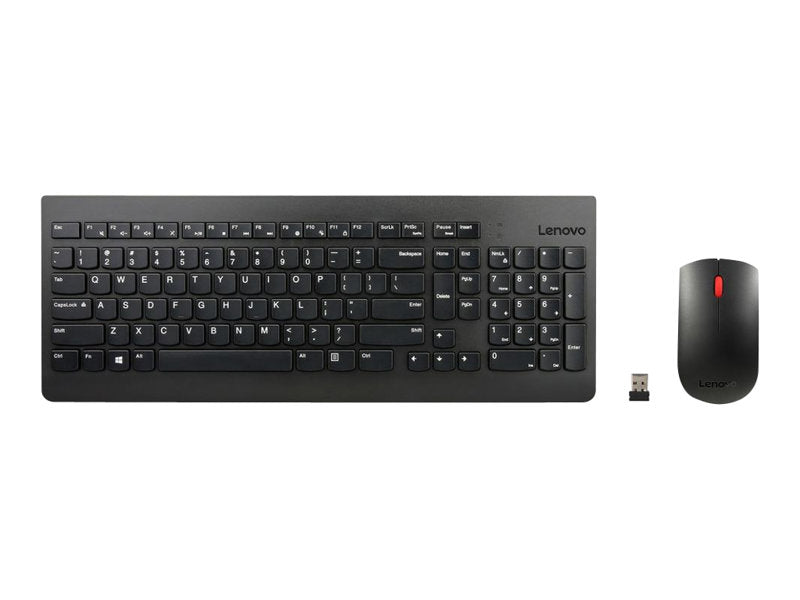 Lenovo 4X30M39497 keyboard Mouse included Universal RF Wireless QWERTY US English Black