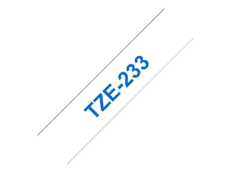TZE-233 LAMINATED TAPE 12MM 8M