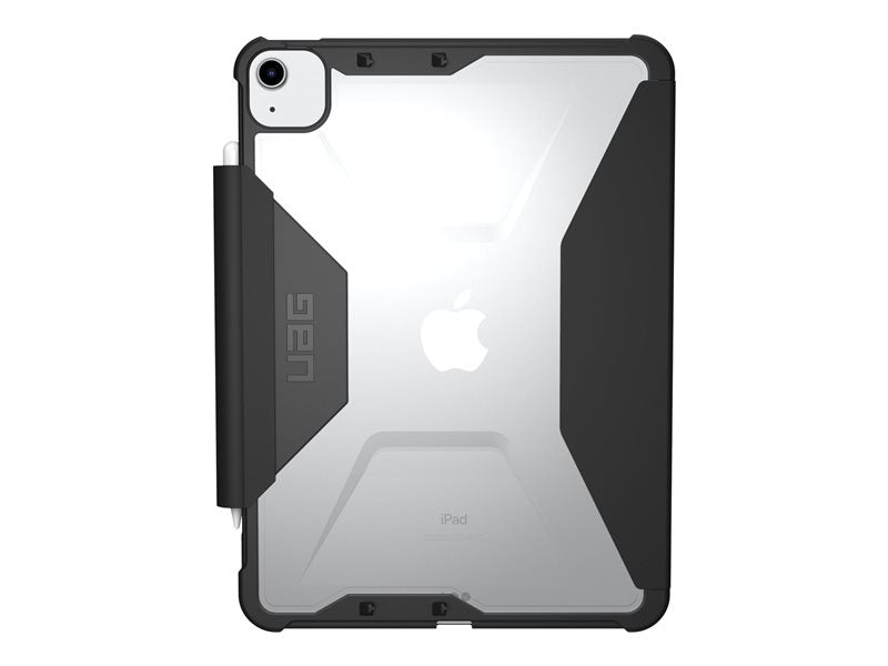 UAG Rugged Case for Apple iPad Air 10.9-inch (2022) - Plyo Black/Ice - Flip cover for tablet - black, ice - 10.9" - for Apple 10.9-inch iPad Air (4th