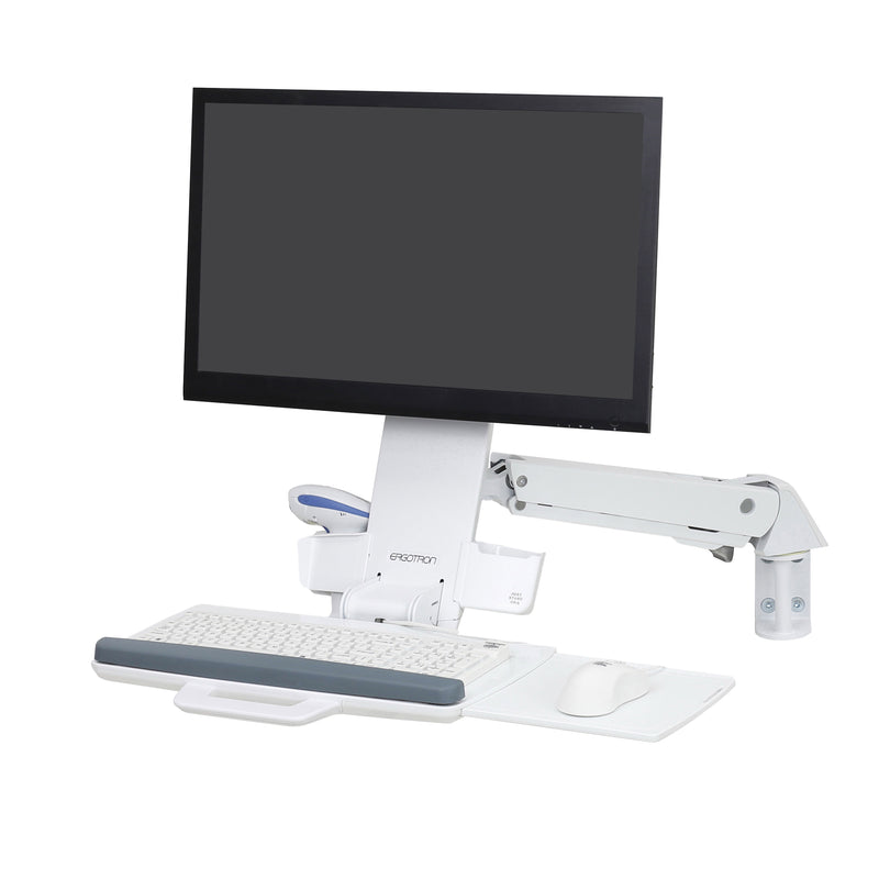 Ergotron StyleView Sit-Stand Combo - Mounting kit (articulating arm, keyboard tray) - for LCD display / PC equipment - aluminium, high-grade plastic -