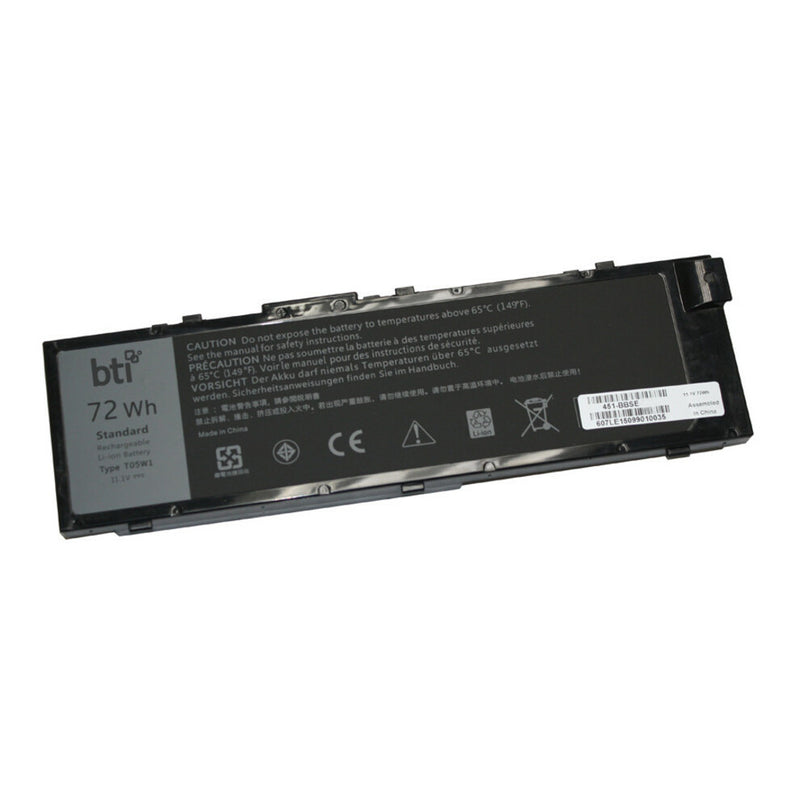 BTI 72Wh 6 cell 0FNY7 compatible battery for DELL PRECISION 7720 PRECISION 7710 PRECISION 7520 PRECISION 7510 PRECISION M7710