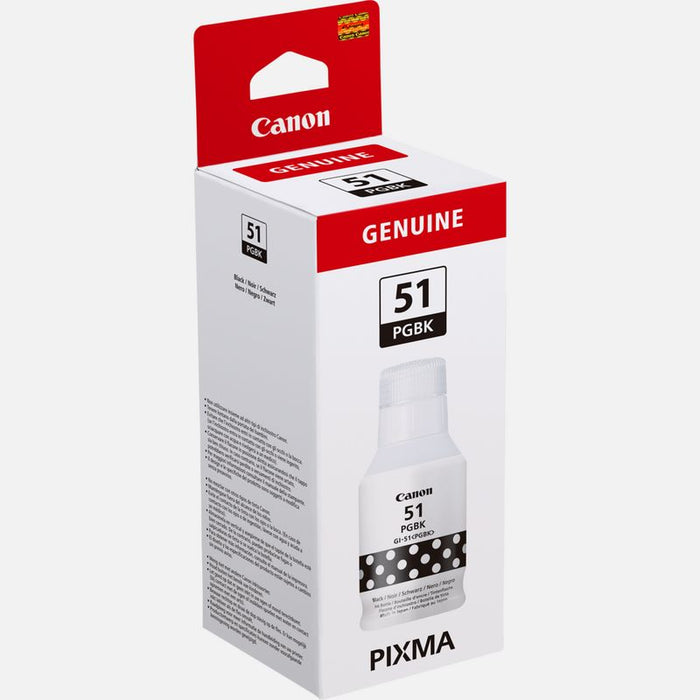 Canon GI 51 PGBK - Black - original - ink refill - for PIXMA G1520, G2520, G2560, G3520, G3560