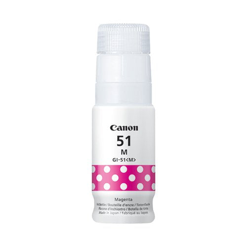 Canon GI 51 M - Magenta - original - ink refill - for PIXMA G1520, G2520, G2560, G3520, G3560