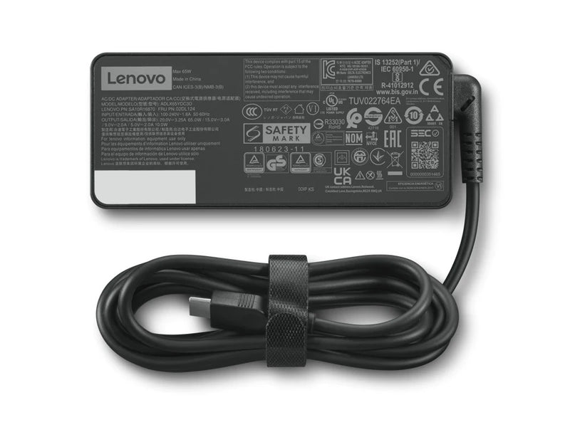 Lenovo 45N0254 65W Slim Tip AC Adapter with EU Plug