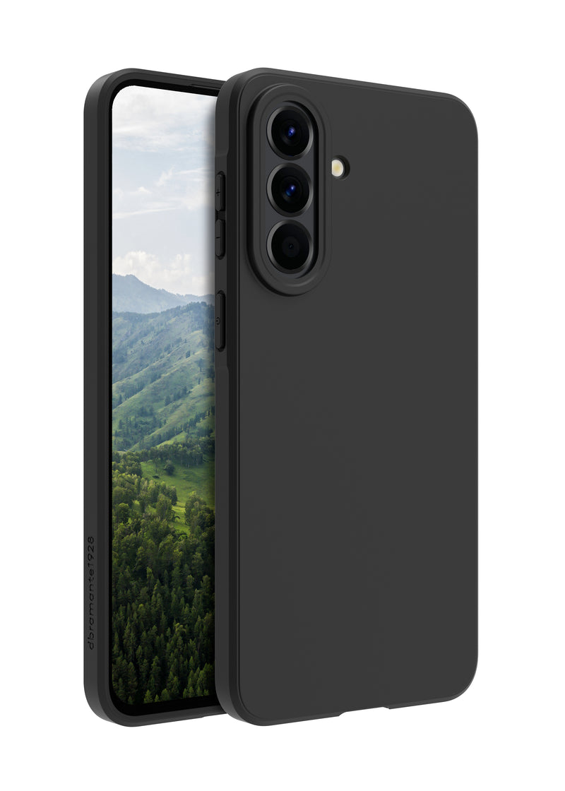 dbramante1928 Nuuk - Back cover for mobile phone - bulk - plastic - black - for Samsung Galaxy A57