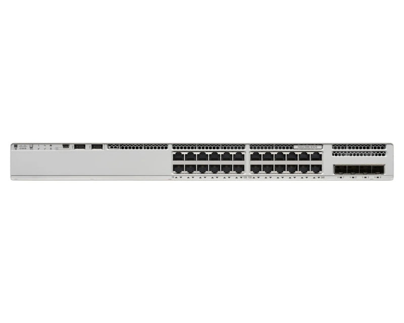 Cisco Catalyst 9200L - Network Essentials - Switch - L3 - 24 x 10/100/1000 + 4 x Gigabit SFP (Uplink) - Rack-montierbar