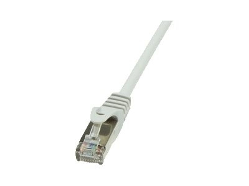 Patch Cable Cat.5e F/UTP 0,25m grey