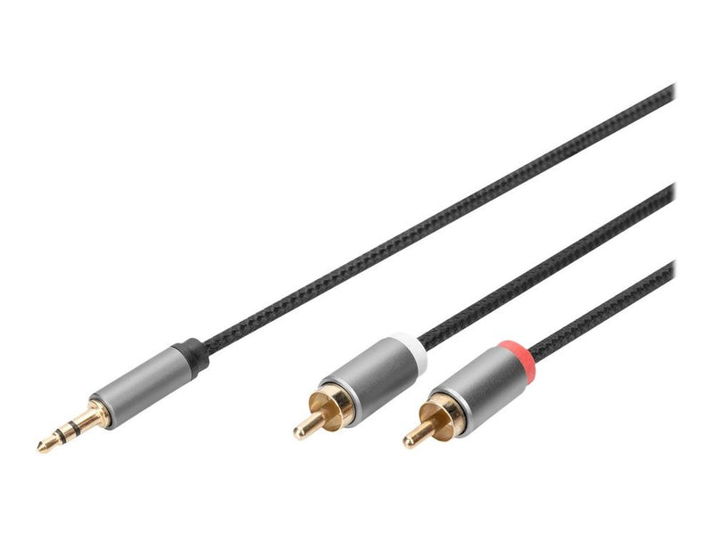 Audio Adapterkabel, 3.5mm Klinke auf Cinch