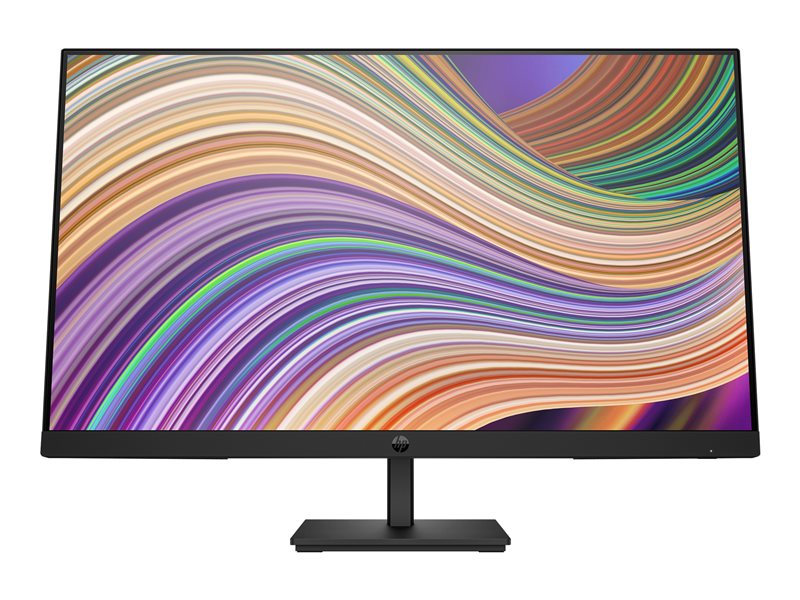 HP P27 G5 - P-Series - LED monitor - 27" - 1920 x 1080 Full HD (1080p) @ 75 Hz - IPS - 250 cd/m² - 1000:1 - 5 ms - HDMI, VGA, DisplayPort - black stan