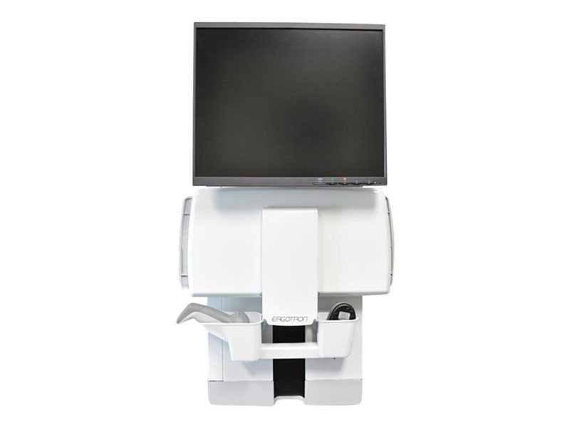 Ergotron StyleView Vertical Lift, Patient Room - Mounting kit (keyboard shelf, wrist rest, mouse pouch, panel vertical lift) for LCD display / keyboar
