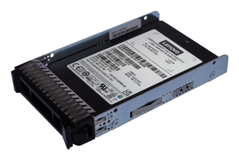 Lenovo - SSD - Read Intensive - 480 GB - hot-swap - 2.5" - SATA 6Gb/s - for ThinkSystem SR250 V2 7D7Q (2.5"), 7D7R (2.5")