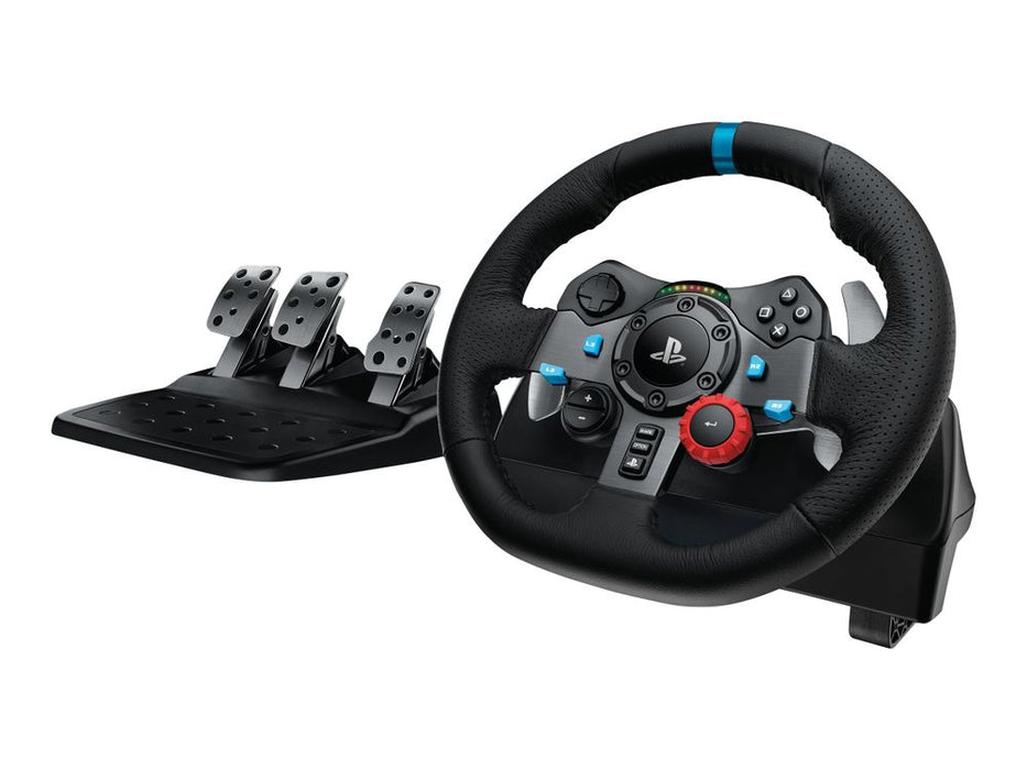 Logitech G G29 Steering wheel + Pedals Playstation 3,PlayStation 4 Analogue USB 2.0 Black