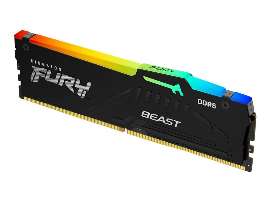 Kingston Technology FURY Beast 64GB 6000MT/s DDR5 CL36 DIMM (Kit of 2) RGB EXPO