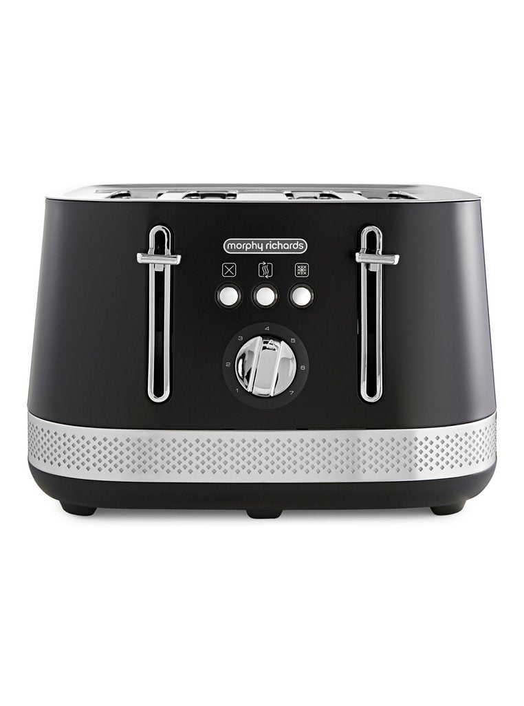 Illumination 4-Slice Toaster Black