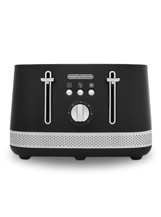 Illumination 4-Slice Toaster Black