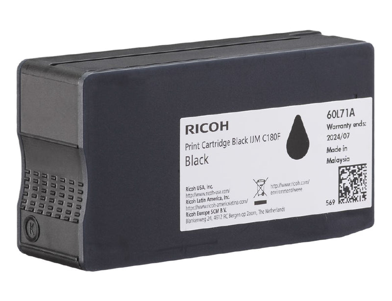 Ricoh Tinte Black IJM C180F 2.000 Seiten nach ISO/IEC24711