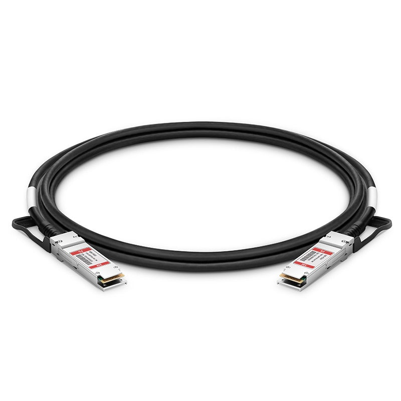 Cisco Copper Cable - 100GBase direct attach cable - QSFP (M) to QSFP (M) - 3 m - passive - for Mellanox ConnectX-5 Ex EN, Nexus 93108TC-EX, 93180YC-FX
