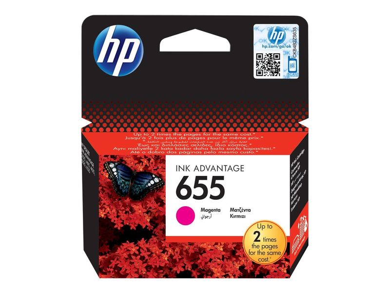 HP # 655 CZ111AE magenta