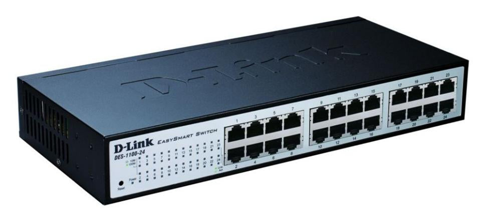 D-Link DES-1100-24 24-Port Fast Ethernet EasySmart Switch