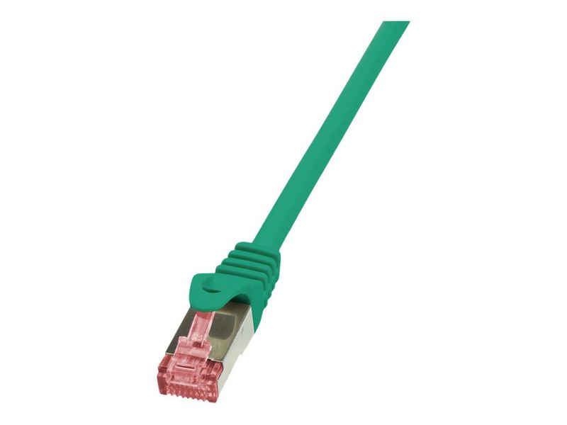 Patch Cable Cat.6 S/FTP green 0,50m, PrimeLine