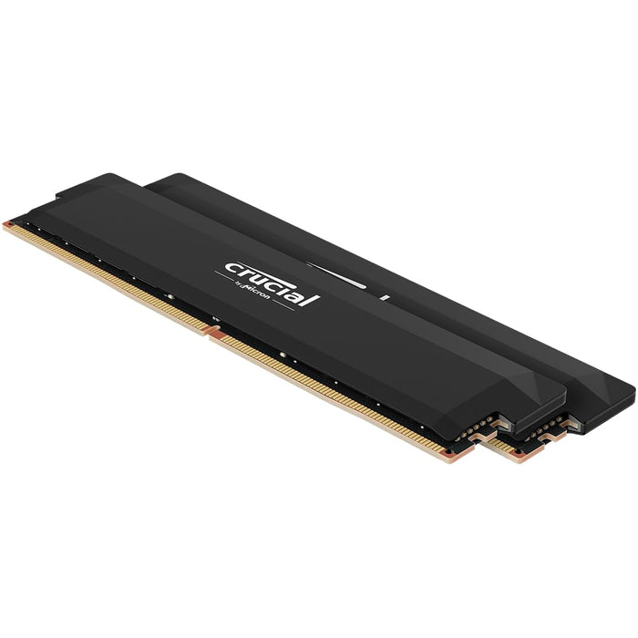 Crucial Pro - Overclocking Edition - DDR5 - kit - 32 GB: 2 x 16 GB - DIMM 288-pin - 3000 MHz / PC5-48000 - CL36 - 1.35 V - unbuffered - black