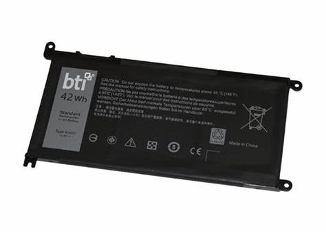 BTI 42Wh  cell 0FY8XM compatible battery for DELL CHROMEBOOK 3100 2-IN-1 CHROMEBOOK 5190 2-IN-1 CHROMEBOOK 3189 CHROMEBOOK 3180