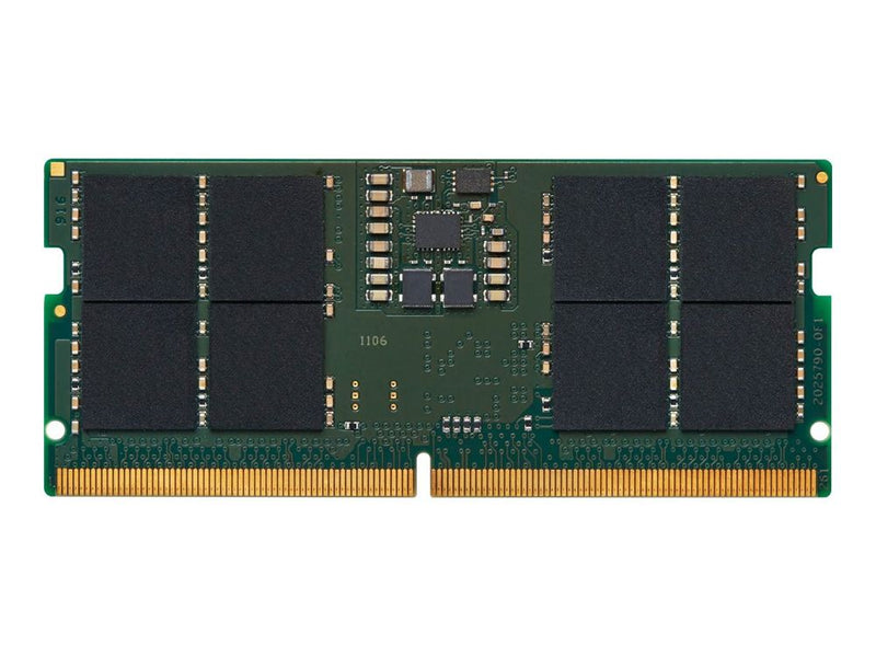 Kingston ValueRAM - DDR5 - module - 16 GB - SO-DIMM 262-pin - 5600 MT/s / PC5-44800 - CL46 - 1.1 V - unbuffered - on-die ECC