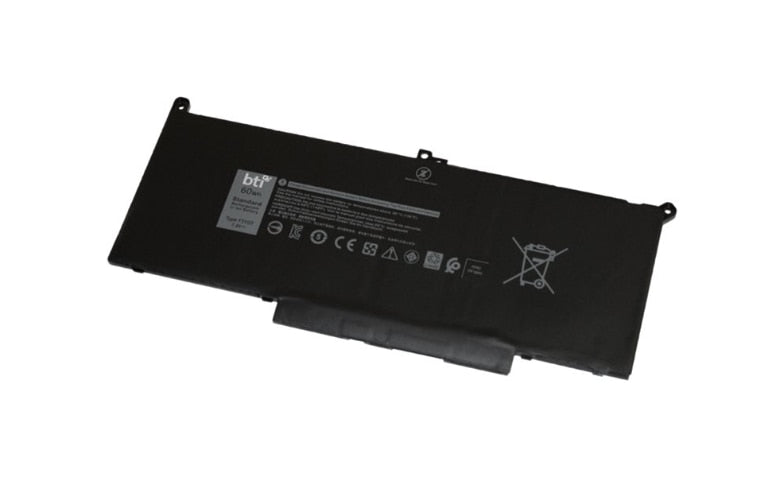 BTI alt to DELL Battery 60Whr 11 1V