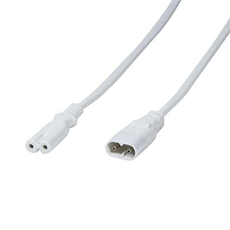 Logilink Stromkabel Verlängerung, 2m, weiß