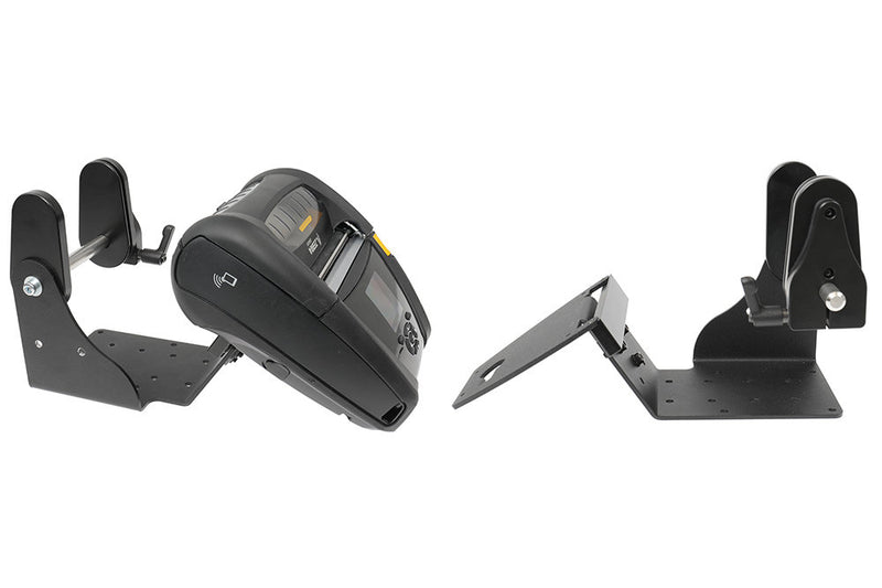 PRINTER MOUNT WITH MEDIA ROLLER