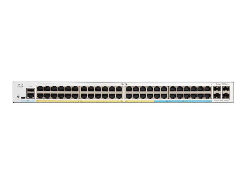 Catalyst 1300 48-port GE, PoE, 4x10G SFP+