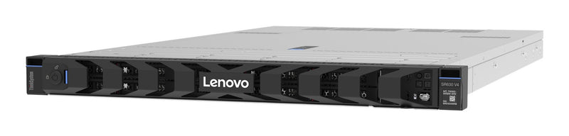 Lenovo ThinkSystem SR630 V4 7DG9 - Server - rack-mountable 1U - 2-way - 1 x Xeon 6505P / up to 4.1 GHz - RAM 32 GB - no HDD - AST2600 - no OS - monito