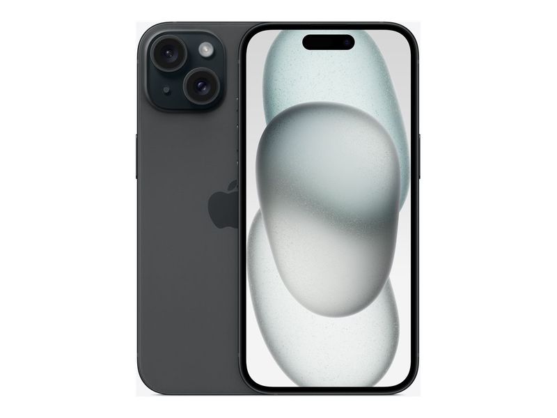 Apple iPhone 15 - 5G smartphone - dual-SIM / Internal Memory 256 GB - OLED display - 6.1" - 2556 x 1179 pixels - 2x rear cameras 48 MP, 12 MP - front